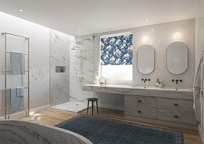 Anya, Royal Blue - Roller Blind - Image 7
